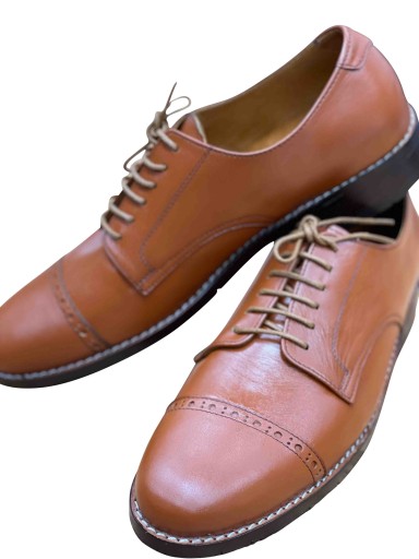 Cow Hide Derby Shoes